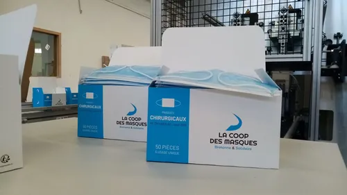 L'appel de la Coop des masques un peu entendu